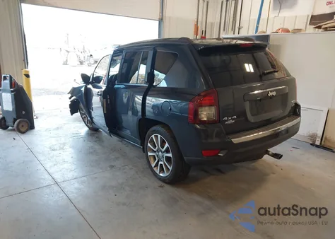 2016 Jeep Compass High Altitude Edition из США, поврежденный, VIN 1C4NJDEB6GD550309